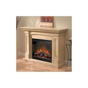   EMP AB 475 Traditional Alabaster Electric Fireplace