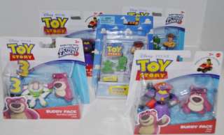 NEW DISNEY TOY STORY & TOY STORY 3 BUDDY FIGURE PACK ACTION LINKS 