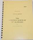 Western Railway of Alabama 1965 Annual Report