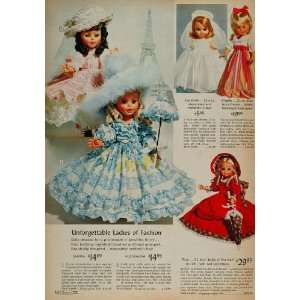  1966 Toy Ad Ladies of Fashion Dolls Joy Bride Brigitte 