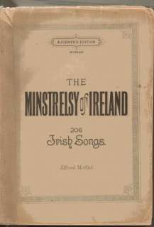 The Minstrelsy of Ireland 206 Irish songs adapted to  