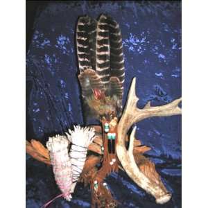  NATIVE AMERICAN INDIAN SACRED RITUAL BLESSING FEATHER 