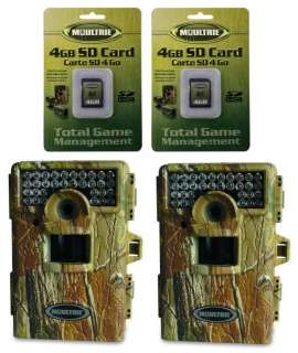   Spy M 100 Digital Trail Game Cameras + (2) 4GB SD Memory Cards  