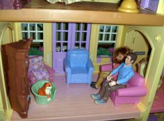 Fisher Price Loving Family Twin Time Dollhouse Loaded With People 