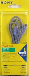 Genuine Sony I Link S400 Cable IEEE 1394 Firewire #VMC IL4415  