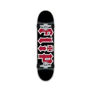  Flip Team HKD   Complete Skateboard   Black   7.75 in 