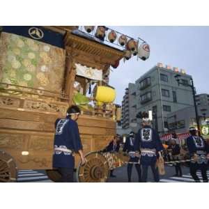  Procession of Parade Floats, Autumn Festival, Kawagoe 