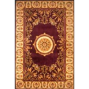   Hand Tufted Maison Floral Wool Area Rug 7.90 x 7.90.