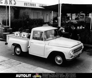 1965 International Pickup Truck Factory Photo  