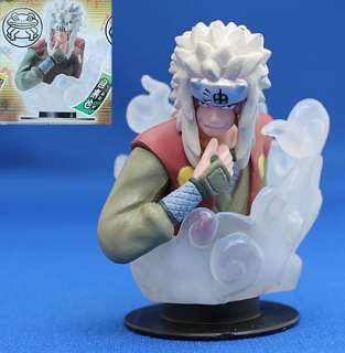 RARE Naruto Shippuden Figure Bust STAMP Jiraiya 558 4  
