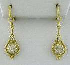 JUDITH RIPKA 18K GOLD DIAMOND DROP EARRINGS