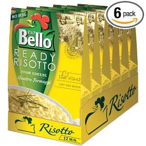 Riso Bello Four Cheese Ready Risotto From Riso Bello, 6 Ounce Boxes 