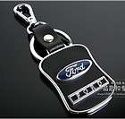 Car Ford logo METAL Leather KEY CHAIN / Key ring Fiesta Fusion iosisX 