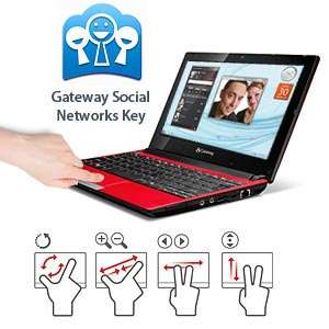  Gateway LT2525u 10.1 Inch Netbook (Strawberry Red 