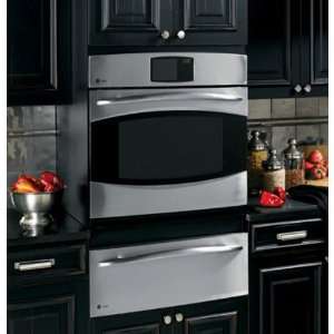  GE PTD915BMBB Profile 30In. Black Wall Oven Kitchen 