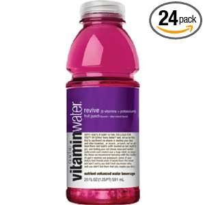 Glaceau Vitamin Water, Revive Fruit Punch, 20 Ounce Bottles (Pack of 