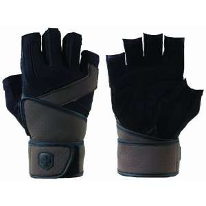 Harbinger 1250 Training Grip WristWrap Glove  Sports 