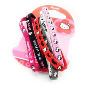  Set of six rubber bands Hello Kitty. Jewelry