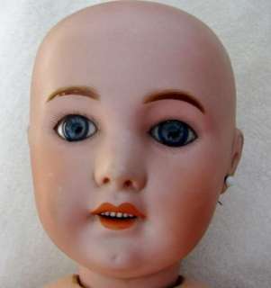 Antique French Bisque Jumeau Bebe Tete Doll 24 inches  