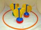 Fisher Price Lawn Yard Dart Set   3 Darts and 1 circle  