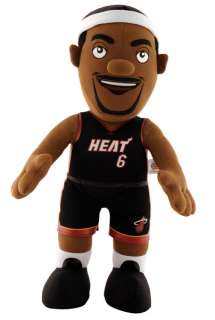 Miami Heat LeBron James 14 Plush Player Doll  