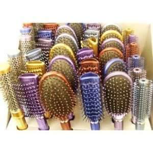 Hair Brush Assorted In A Display Case Pack 48