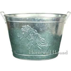 Decorative Metal Horse Bucket 