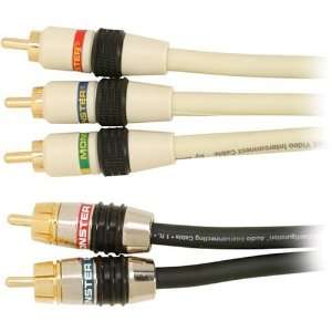  Monster CV1AV 2M Component Video with RCA Audio Cable Kit 