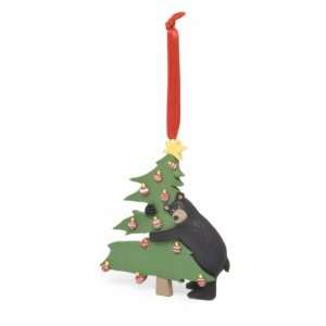  Hatley Tree Bear Hug Christmas Ornament