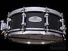 pearl reference pure snare drum 14x5 piano black expedited shipping