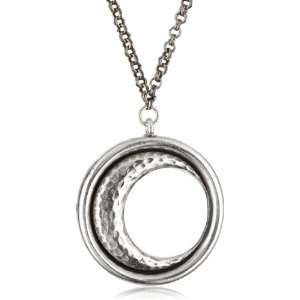  Low Luv by Erin Wasson Silver Plated Crescent Moon Pendant 