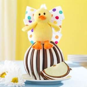 Charming Ducky Jumbo Apple Gift   Triple Chocolate  