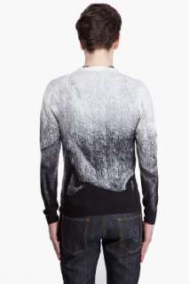 Alexander Mcqueen Cable Knit Print Cardigan for men  