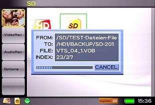 250 GB VOSONIC VP8870 X Viewer PhotoBank MediaPlayer  