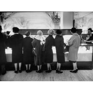  Shoppers in the Jewelry Department of Saks Fifth Ave 