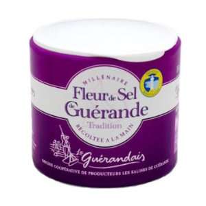 Guerande Fleur De Sel Sea Salt   pack of 2  Grocery 