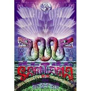  Santana Fillmore 1996 Concert Poster BGP159