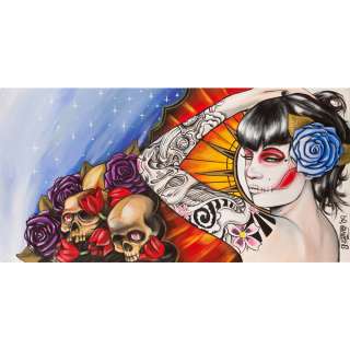 Suenos Muertos By Gustavo Rimada Tattoo Sexy Woman Sleeping Dead Color 