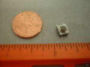 QTY 10 very small micro miniature pushbutton switch  