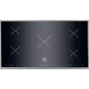   Induction Cooktop 5 Elements Touch Controls Black