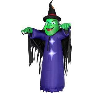 Halloween Decorations 12 Tall Airblown Halloween Inflatable Witch 