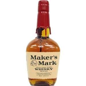  Makers Mark Bourbon Whiskey 750ml Grocery & Gourmet Food