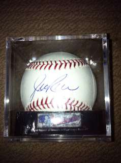   Rice Autograph Signed 2007 World Series OML OMLB Major League Baseball