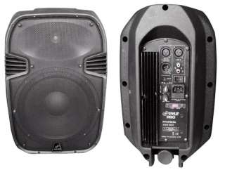   PPHP885A  400 Watts 8 Powered 2 Way Plastic Molded DJ Speaker System