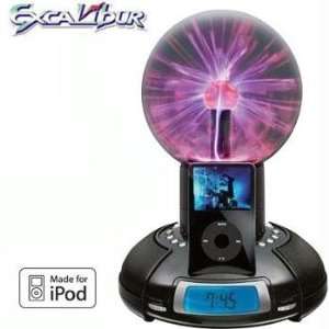  EXCALIBUR iPOD DOCKING STATION WITH PHOTON LIGHTNING BALL 