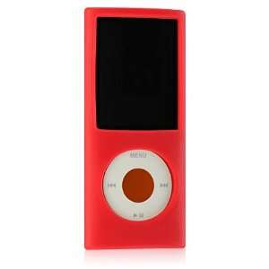 Premium Red Soft Silicone Skin Cover Case for Apple Ipod 
