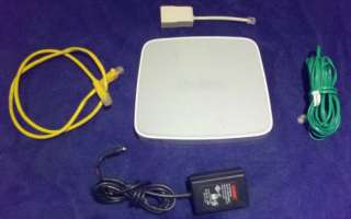 Used 2WIRE Wireless ADSL2+ Modem Router for AT&T w/Accessories 