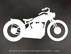 MOTORCYCLE Bobber DECAL for knucklehead panhead old school bike for 