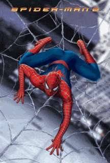 SPIDERMAN 2   LENTICULAR 3D MOVIE POSTER (SPIDER MAN 2)  