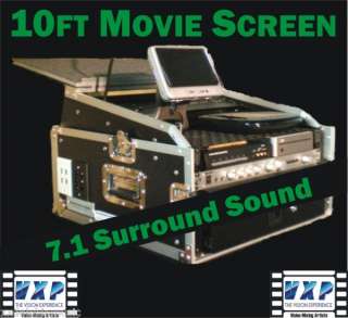 Pro HD DSPro 1006 SS 7.1 Inflatable 10ft Movie Screen  